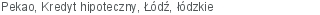 Pekao Kredyt hipoteczny Łódź łódzkie