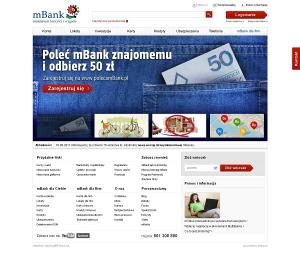mBank prezentuje: nowoczesny serwis informacyjny mBank prezentuje: nowoczesny serwis informacyjny